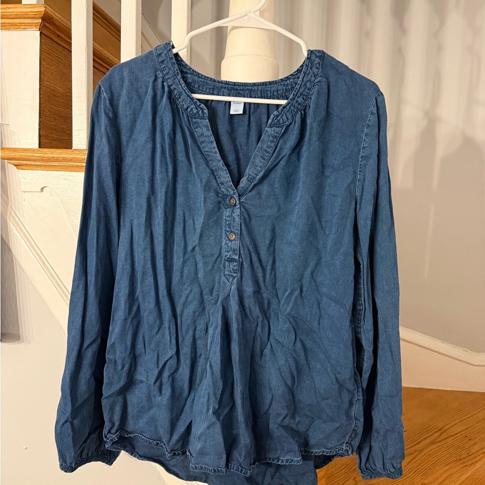 Old Navy Blue Blouse